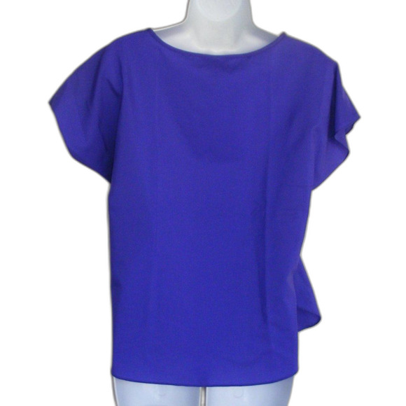 2 LAUREN LEE Tops, S, Purple & Berry pink, Vintage, Short Drop sleeves, vented - Picture 5 of 9
